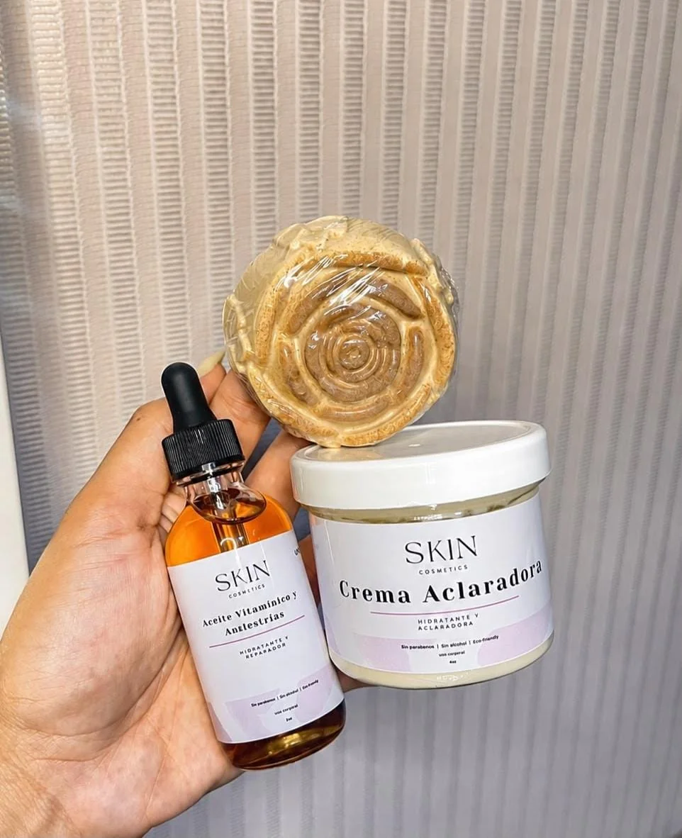 Kit Esencial SKIN COSMETICS: crema, jabón y aceite